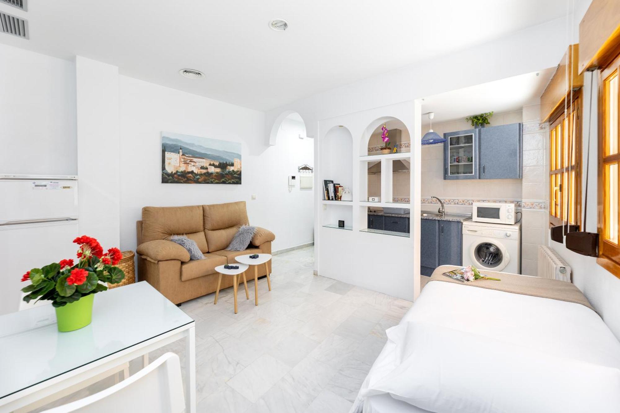 Apartamento Adultos Centro Nueva De La Virgen 2 Free Parking กรานาดา ภายนอก รูปภาพ