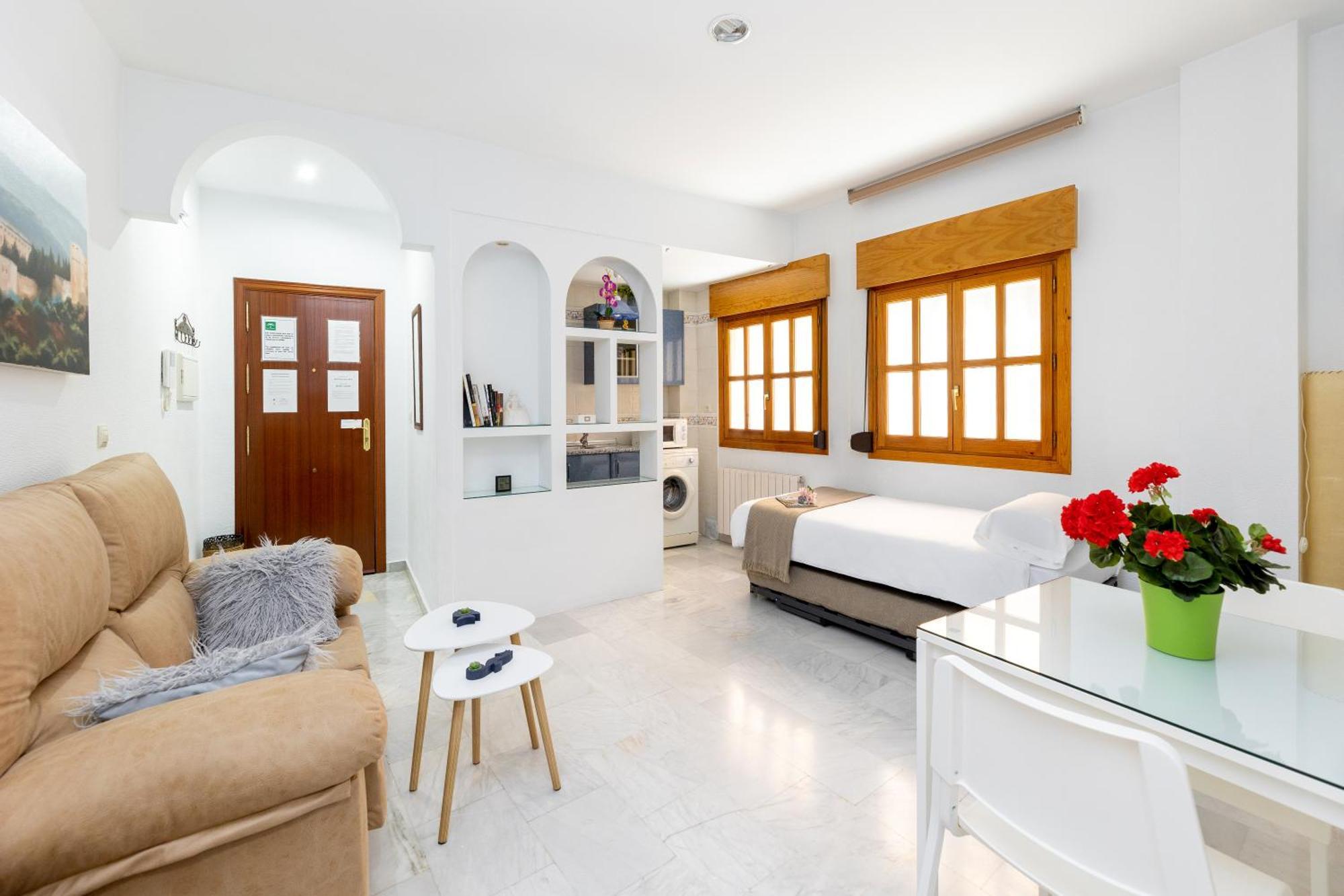 Apartamento Adultos Centro Nueva De La Virgen 2 Free Parking กรานาดา ภายนอก รูปภาพ