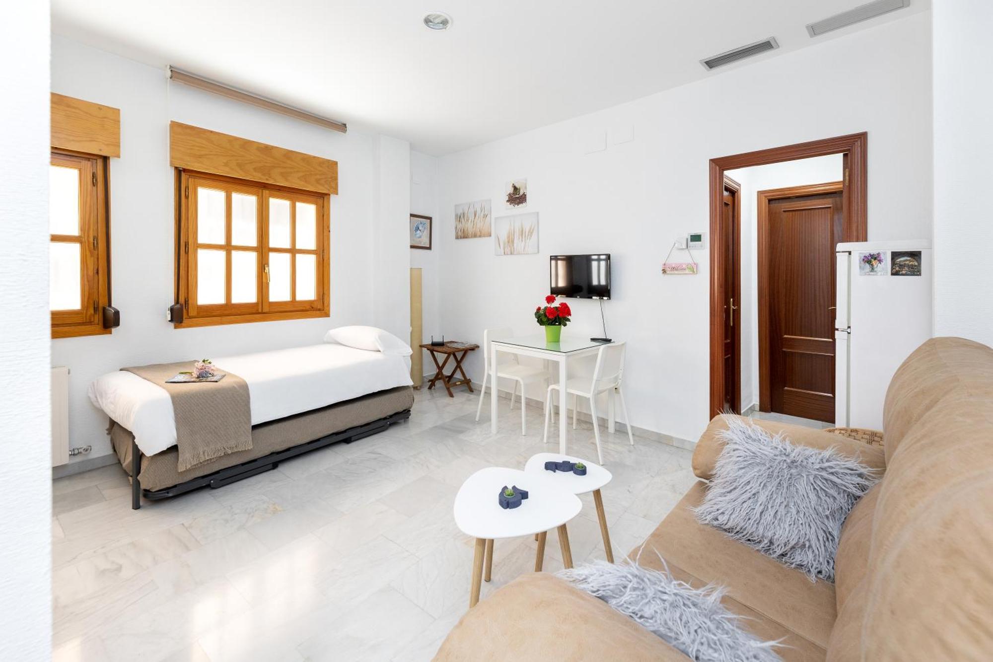 Apartamento Adultos Centro Nueva De La Virgen 2 Free Parking กรานาดา ภายนอก รูปภาพ